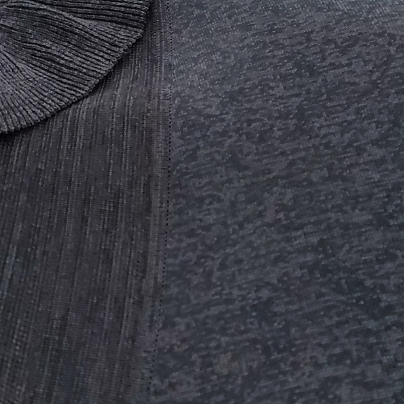 Misook open front ruffle cardigam - Picture 5 of 5